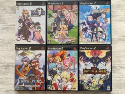 SONY PS2 Eternal Mana 1 2 & Mana Khemia 1 2 & Phantom Brave & Kingdom from Japan - Image 1 of 4