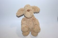 Jellycat Fuddlewuddle Light Brown Tan Puppy Dog Plush Stuffed Animal Toy 9"