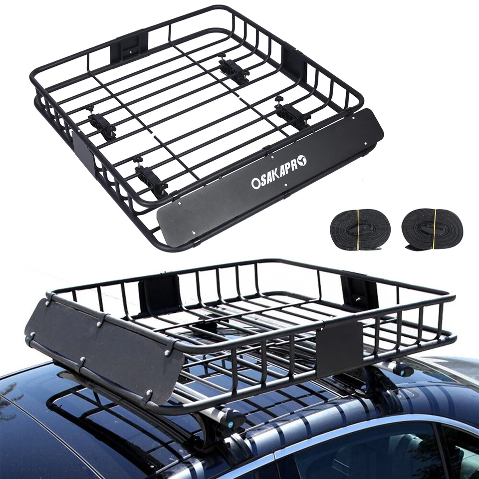 42*36*5" Rooftop Rack Luggage Cargo Basket Extend Storage Carrier for Infiniti Foto 1 de 4