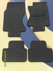 Alfombrillas coche para SAAB 93 (2003 on) GRIS MEDIO JUEGO DE 4 TOTALMENTE NUEVAS + 4 X CLIPS - Imagen 1 de 7