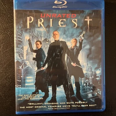 Priest (Blu-Ray, 2011, Unrated) Paul Bettany, Karl Urban, Cam Gigandet, Maggie Q Foto 1 de 3