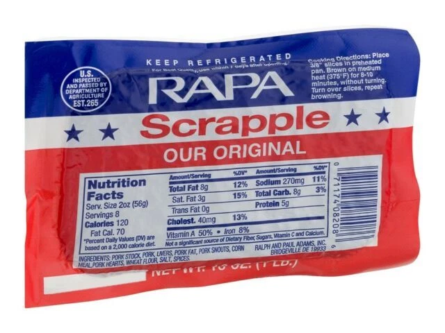 RAPA Scrapple - 16 Oz, Pack of 6