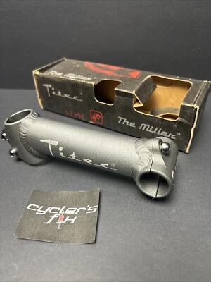 NOS Titec Stem 1” x 135mm Alloy 17° Miller Stem Track Mtb Road  Bike Fit Trek GT - Image 1 of 4