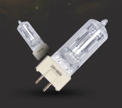 ✔️ LAMPADA ALOGENA FARI TEATRALI 650W CP23 230V 650W Gx9.5 COMPATIBILE OSRAM t12