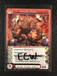 Chaotic TCG 3 Max ECW Ragetrod 26/222 BTD 1st Ed Uncommon NM/LP - Picture 1 of 2