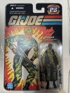 G.I. Joe 25th Anniversary Sgt Stalker | Foil Card | MOC | 2007 | Hasbro