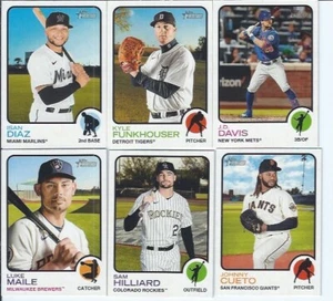 J.D. Davis 2022 Topps Heritage SP - Picture 1 of 1