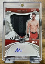 2023 Chronicles Crown Royale UFC Arnold Allen /99 Silver Auto Relic Silhouettes