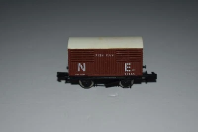 Vagón coche Graham Farish NE Fish Van escala N 27456 C3483 Foto 1 de 3