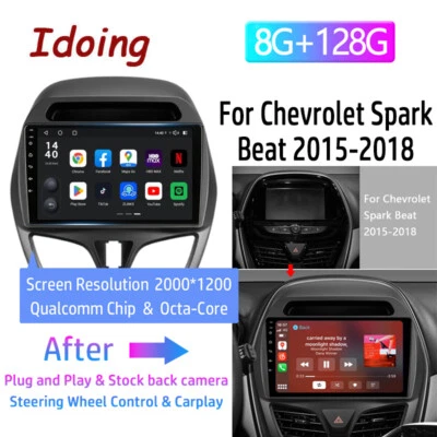 Android 12 Car Stereo Radio GPS NAVI Player For Chevrolet Spark 2016-2018 - Image 1 of 4