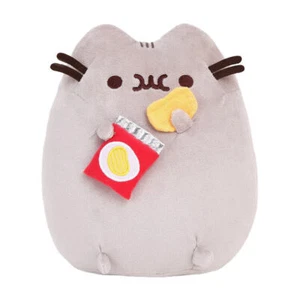 NEW Pusheen Snackable Potato Chips 24cm Soft Plush Toy Cat! GUND 9.5" - Crisps - Picture 1 of 4