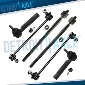 Front Inner Outer Tie Rod Ends Sway Bars for 2009 - 2019 Toyota Corolla Matrix - Picture 1 of 7