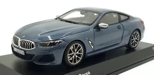 Norev 1/18 Scale 80 43 2 450 995 - BMW 8 Series Coupe - Met. Barcellona Blue - Picture 1 of 5