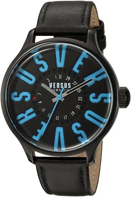 Versus by Versace Women's SBI060016 'CITY 3H' Quartz Leather Watch - Image 1 of 4
