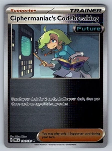 Ciphermaniac's Codebreaking Reverse Holo Pokemon Prismatic Evolutions 104/131 - Picture 1 of 1