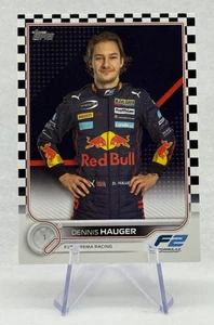 Dennis Hauger 2022 Topps Formula 2 Checker Flag #77 Prema Racing - Picture 1 of 2