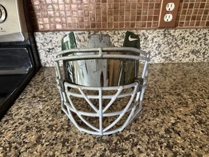 Riddell SpeedFlex Football Helmet SF-2BDC-TX Big Grill Face Mask + Nike Visor - Picture 1 of 7