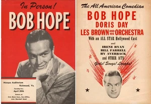 Mosque Auditorium / RICHMOND BOB HOPE BROADSIDE WITH DORIS DAY 1949 #299589 - Foto 1 di 2