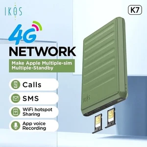 Adaptateur Carte SIM 4G Internet Double Sans Jailbreak iOS Appel Texte Fonctions - Photo 1 sur 6