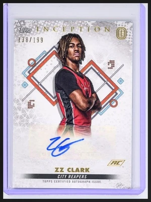 2022-23 Topps Inception Overtime OTE #IA-ZC3 ZZ Clark Inception Auto /199 - Image 1 of 2