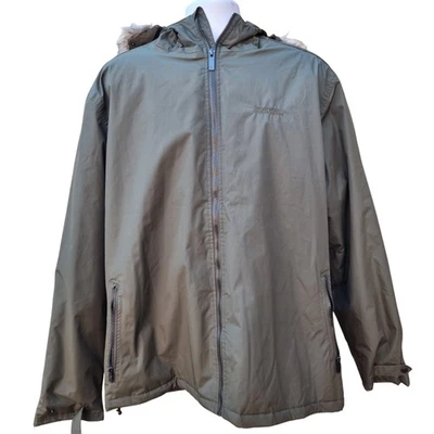Regatta RMP302 Jacket Men's XXL Green Hooded Waterproof Outdoor - Image 1 of 4