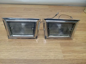 1958 Ford Passenger Car Back Up Light Lamp Kit Left & Right NOS FoMoCo Nice - Foto 1 di 9