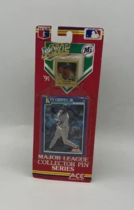Ken Griffey Jr 1991 Score Baseball Card Major League Collector Pin Series Set - Picture 1 of 9