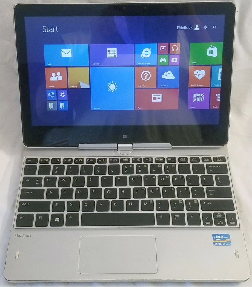 HP Elitebook Revolve 810 2 en 1, CPU de 1,9 GHz, SSD de 128 GB, memoria de 12 GB, Win 8,1 Pro Foto 1 de 1