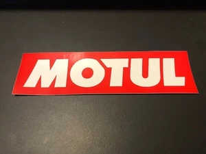 Aufkleber passend/für MOTUL Ölaufkleber ca. 8" x 2" - Bild 1 von 1