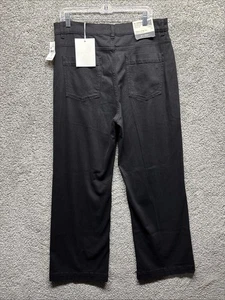 DL1961 Jeans 33 Damen Hepburn Wide Leg High Rise Vintage in Black Raven Neu mit Etikett - Bild 1 von 24