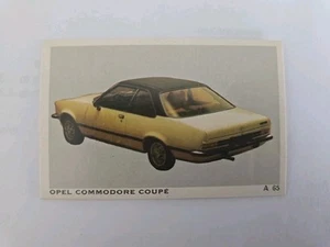 Dandy Gum Confectionary 1970 Cars & Bikes #A65 VINTAGE RARE Produced - Denmark - Picture 1 of 2