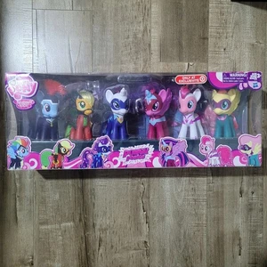 My Little Pony Power Ponies 6 Pack Brushable Target Exclusive Rare - Picture 1 of 10