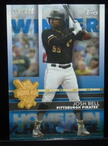 2020 TOPPS HOME RUN CHALLENGE WINNER CARD JOSH BELL HRC-20 #D/335 PITTSBURGH - Picture 1 of 1