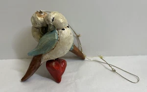 1989 House of Hatten 2 Turtle Doves 12 Days of Christmas Signed D Calla Tag Rare - Picture 1 of 14