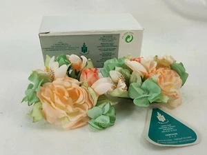 Partylite Gifts 1" SPRINGTIME PAIR #p0040 Floral Pair Artificial Flowers ZE71,72 - Picture 1 of 6