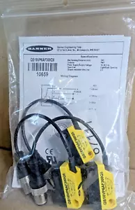 Banner Engineering QS18VP6AF300Q5 / 10659 Photoelectric Sensor 300mm (Qty 3 New) - Picture 1 of 4