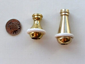 Brass Cord Weight Cord Pull - roman blinds and bathroom light pulls - Picture 1 of 3