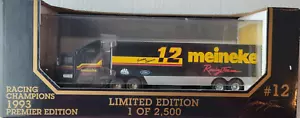 NASCAR - #12 Jimmy Spencer - 1993 Meinke Racing Team 1:64 Transporter pressofuso - Foto 1 di 7