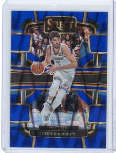 2023-24 Panini Select #41 Chet Holmgren Blue Tectonic Prizms #/99 - Picture 1 of 2
