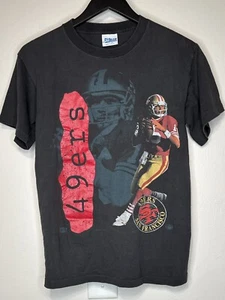 Vintage San Francisco 49ers Joe Montana Salem Sportswear Sun Faded T-Shirt S - Bild 1 von 12