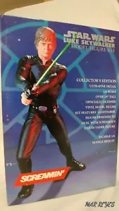STAR WARS "LUKE SKYWALKER" 1/4 scale Vinyl model kit by SCREAMIN - Picture 1 of 12
