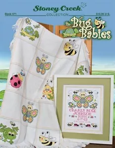 Libro patrón punto de cruz BUG BABYS de Stoney Creek ~ anuncio de nacimiento + - Imagen 1 de 1