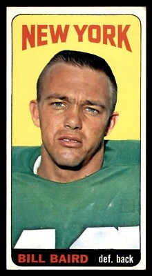 1965 Topps Football #111 Bill Baird EX *f1 - Image 1 of 2