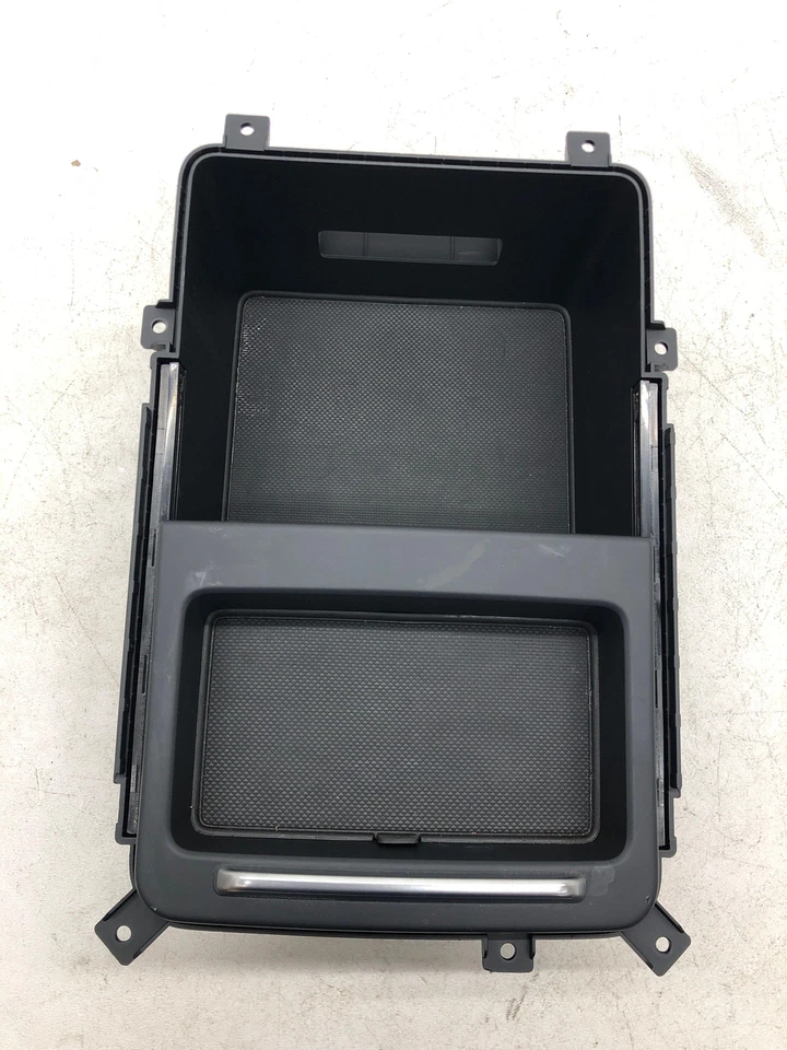 2018 AUDI SQ5 FRONT CENTER CONSOLE CUP HOLDER W/SLIDING STORAGE COMPARTMENT OEM - Image 1 of 4