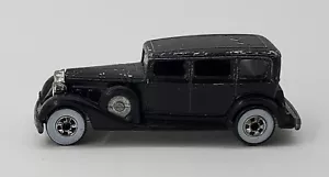 1982 HOT WHEELS BLACK CLASSIC PACKARD WHITEWALL WHEELS HONG KONG VINTAGE - Picture 1 of 5