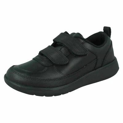 Clarks Boys school Shoes - Scape Flare - Image 1 of 4