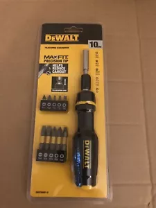 DeWalt Maxfit Telescoping Screwdriver Multi Bit 10 Piece DWHT68001-0 brand new - Picture 1 of 6