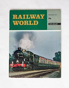 RAILWAY WORLD DEZEMBER 1971 Back Issue Ian Allen - Bild 1 von 1