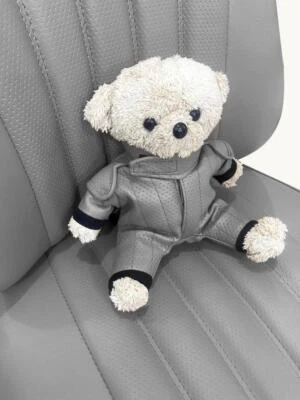 Teddy Mascot Vintage Car Rennsportjacke for Mercedes,Porsche,Vauxhall Etc - Image 1 of 4
