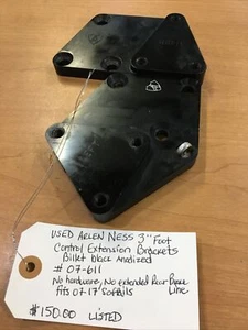 Arlen Ness 3” Foot Control Extension Brackets #07-611 - Picture 1 of 1